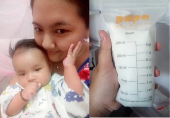 CHOÁNG! mẹ An Giang chia sẻ Bí Quyết sữa mẹ tăng từ 30ml lên 400 ml 
